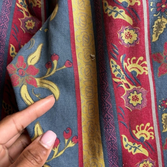 Stüssy Fleur Stripe Beach Pants || Size Small - Picture 9 of 11